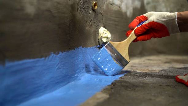 Commercial Basement Waterproofing project at a Williston Park, NY business property by SJ Waterproofing Pros
